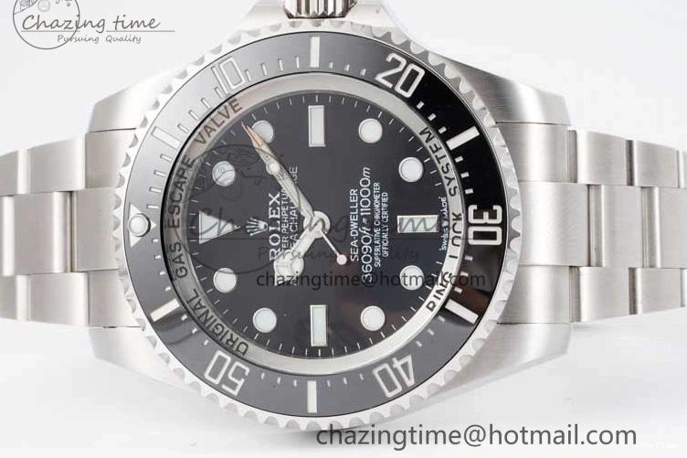 MiroTime 0505 ComfortFit Sea-Dweller 126660 No Date APF Best Edition Black Dial on SS Bracelet VR 2031